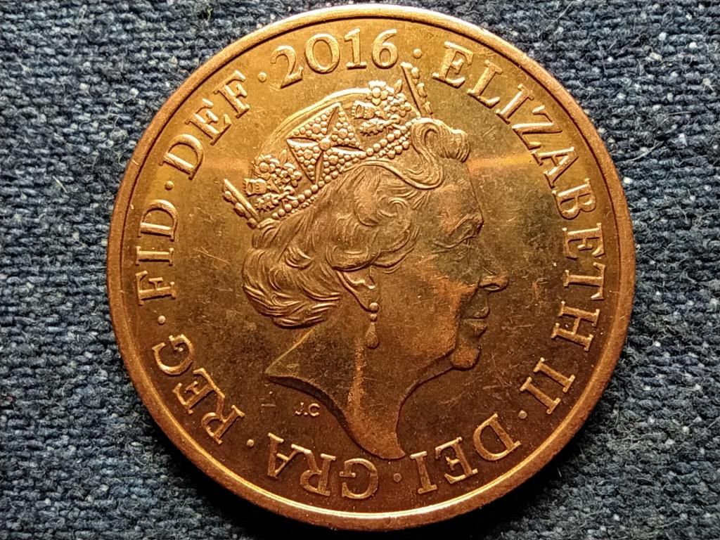 Anglia II. Erzsébet (1952-) 2 Penny