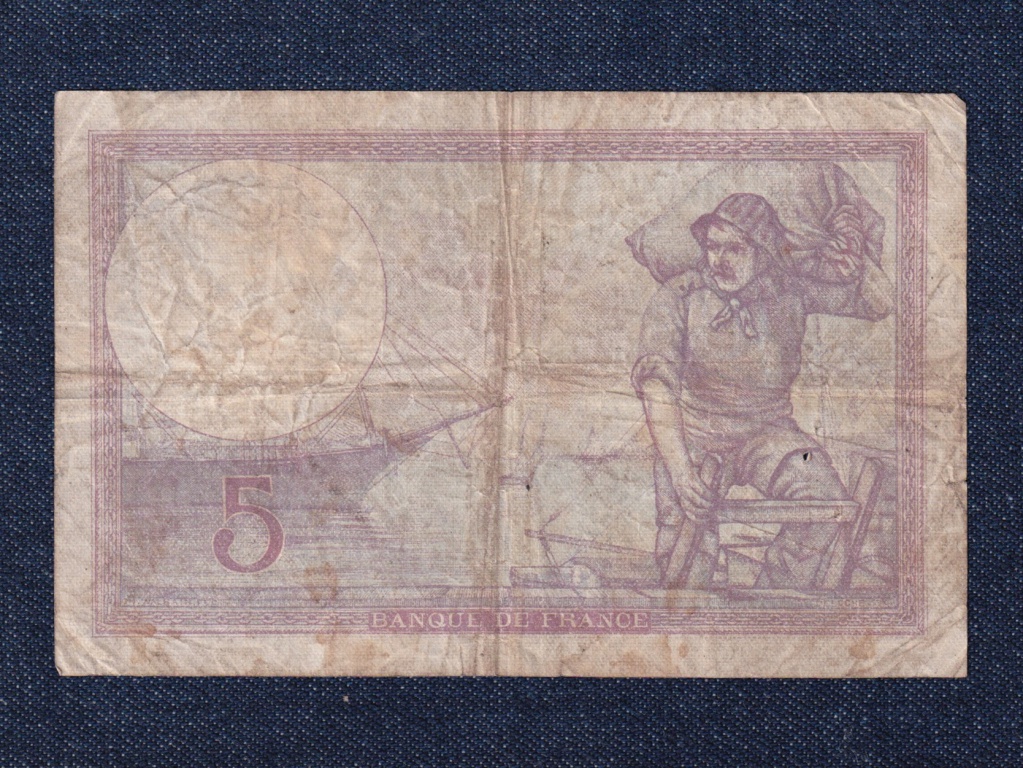 Franciaország 5 frank bankjegy