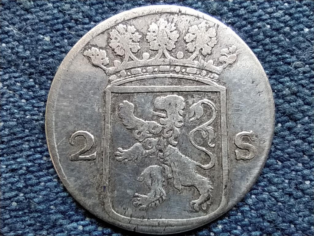 Hollandia HOLLANDIA .583 ezüst 2 Stuiver