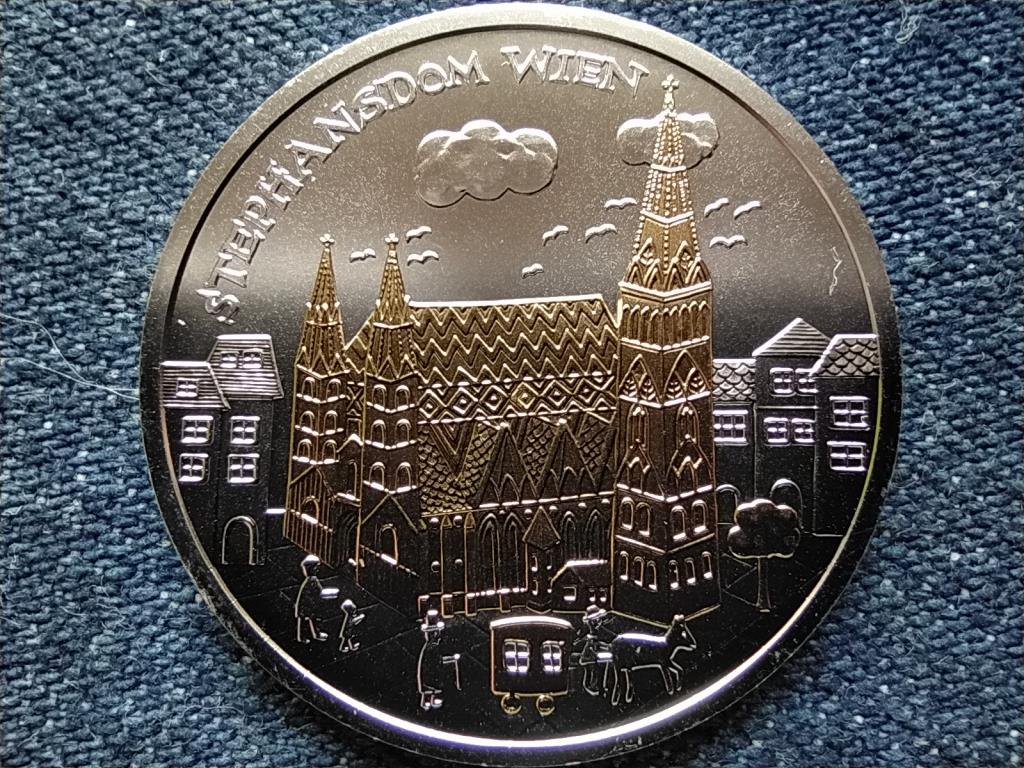 Ausztria Stephansdom Bécs .925 ezüst 10 Euro