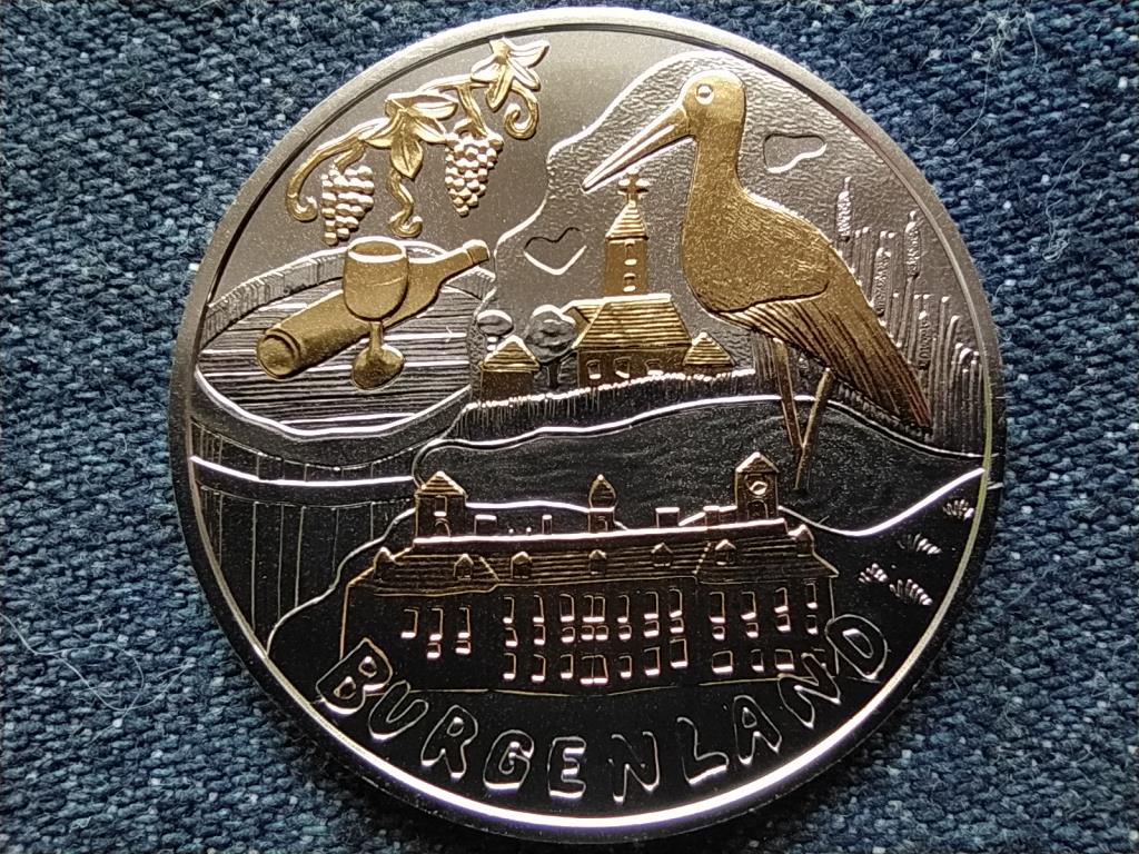 Ausztria Burgenland .925 ezüst 10 Euro