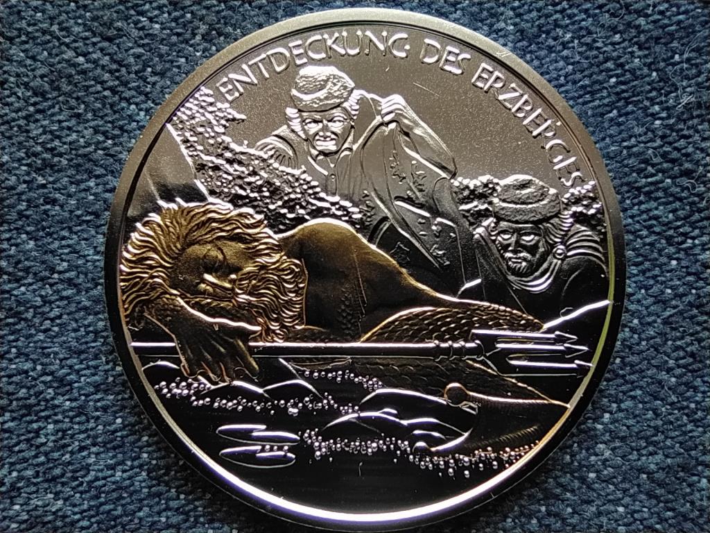 Ausztria Erzberg Stájerországban .925 ezüst 10 Euro