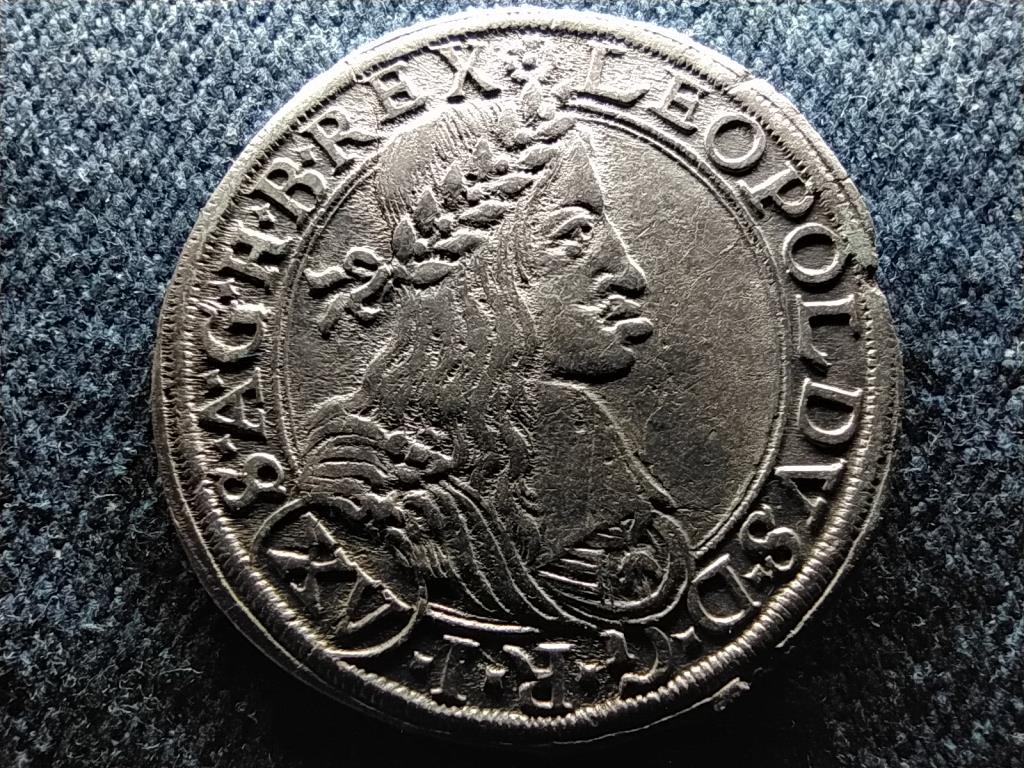 Német-Római Birodalom Leopold I. császár (1658-1705) ezüst 15 krajcár