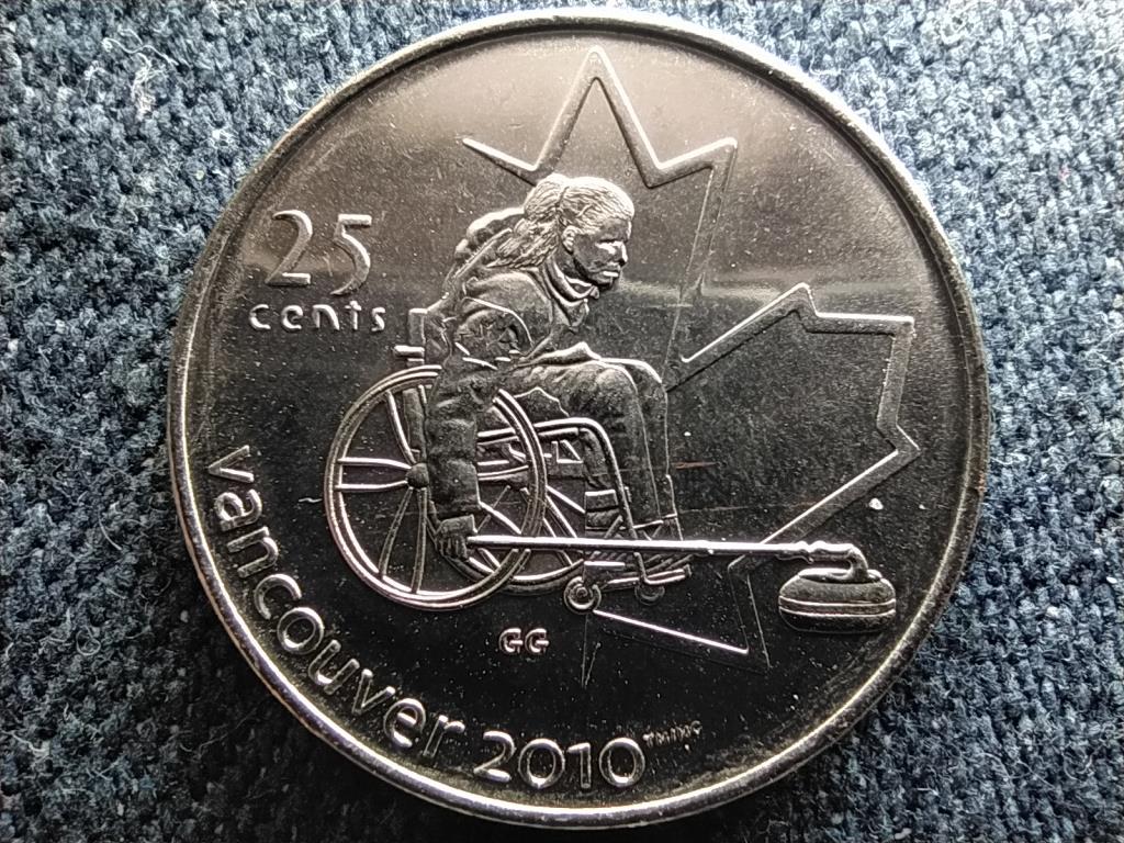 Kanada 2010-es vancouveri paralimpiai játékok Kerekesszékes curling 25 Cent