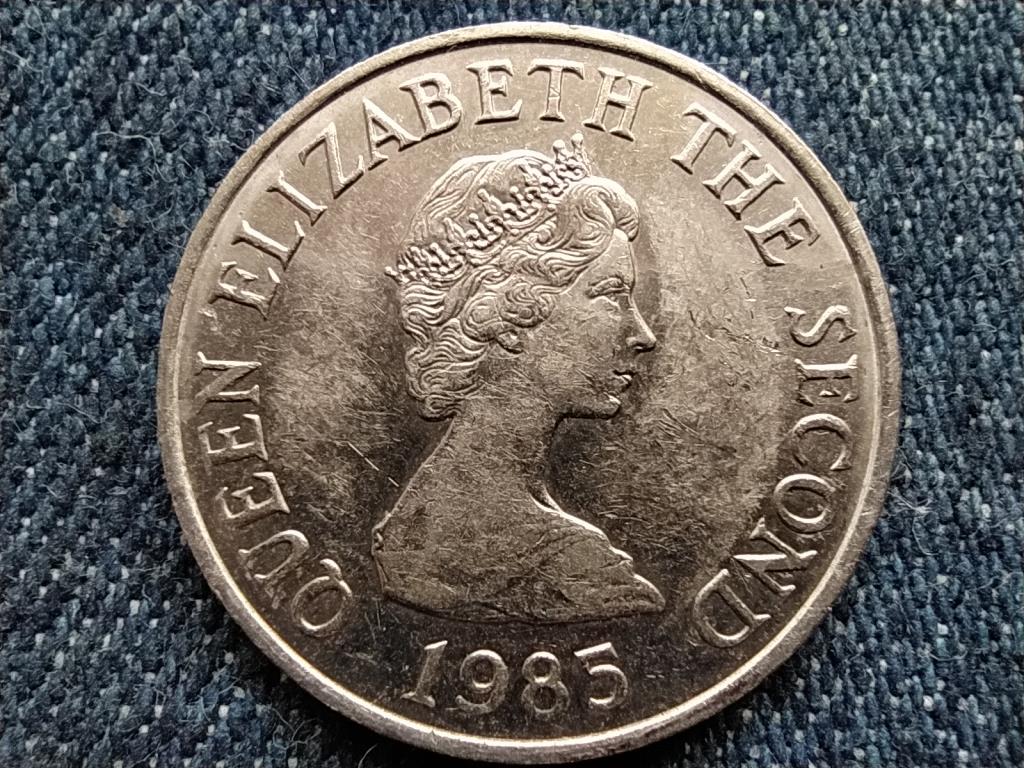 Jersey II. Erzsébet 5 penny