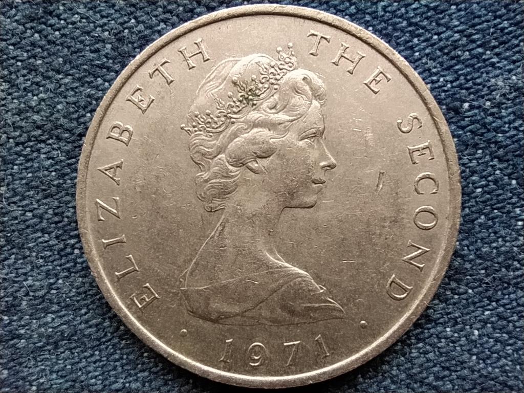 Man-sziget II. Erzsébet 10 Új penny