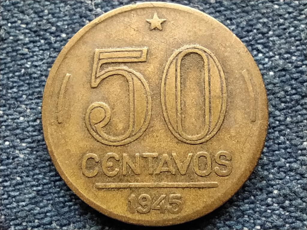 Brazília Getúlio Dornelles Vargas (1882-1954) 50 centavó
