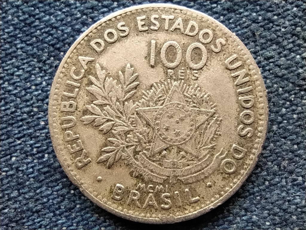 Brazíliai Egyesült Államok Köztársaság (1889-1967) Liberty 100 Reis