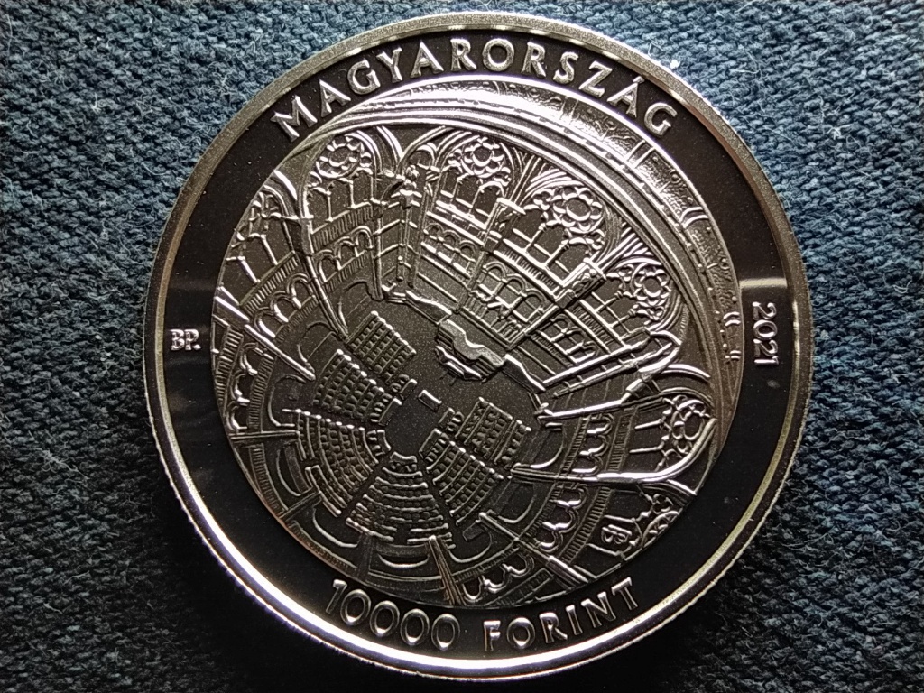 10 éves Magyarország Alaptörvénye .925 ezüst 10000 Forint