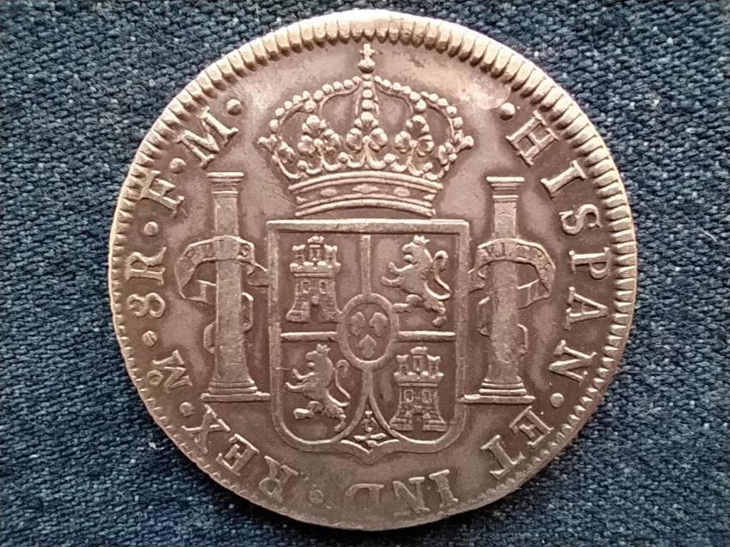 Mexikó IV. Károly (1788-1808) .903 ezüst 8 real