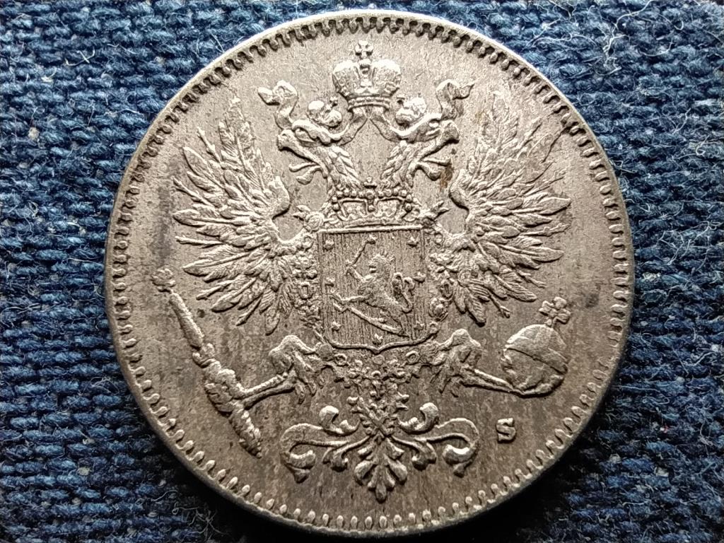 Finnország II. Miklós (1894-1917) .750 ezüst 50 penni