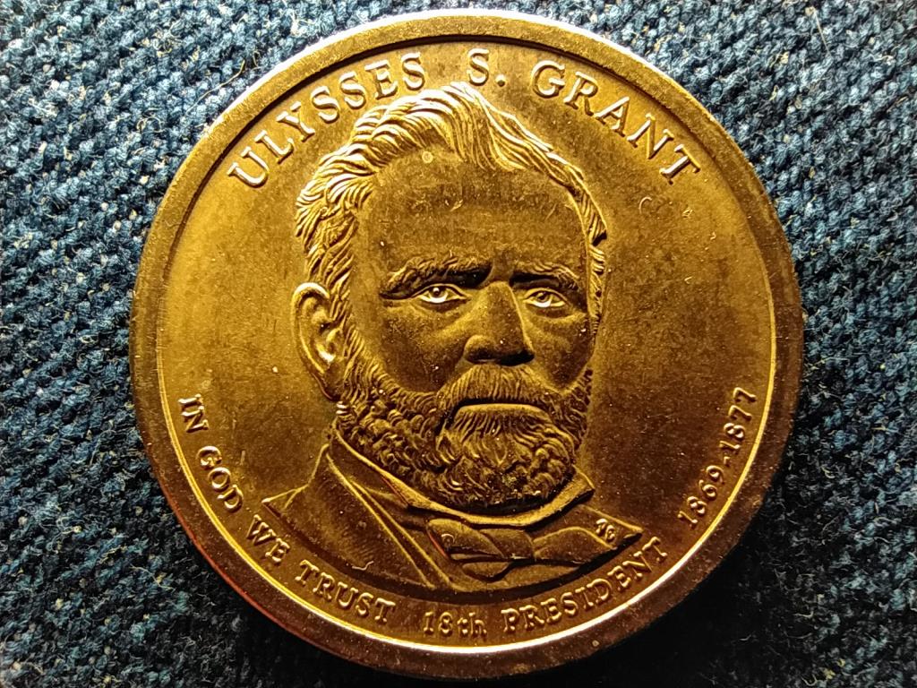 USA Elnöki dollár érme sorozat Ulysses S. Grant 1 Dollár