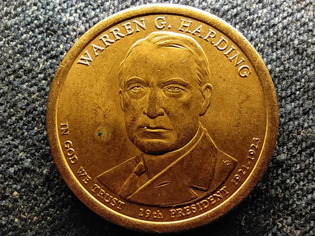 USA Elnöki dollár érme sorozat Warren G. Harding 1 Dollár