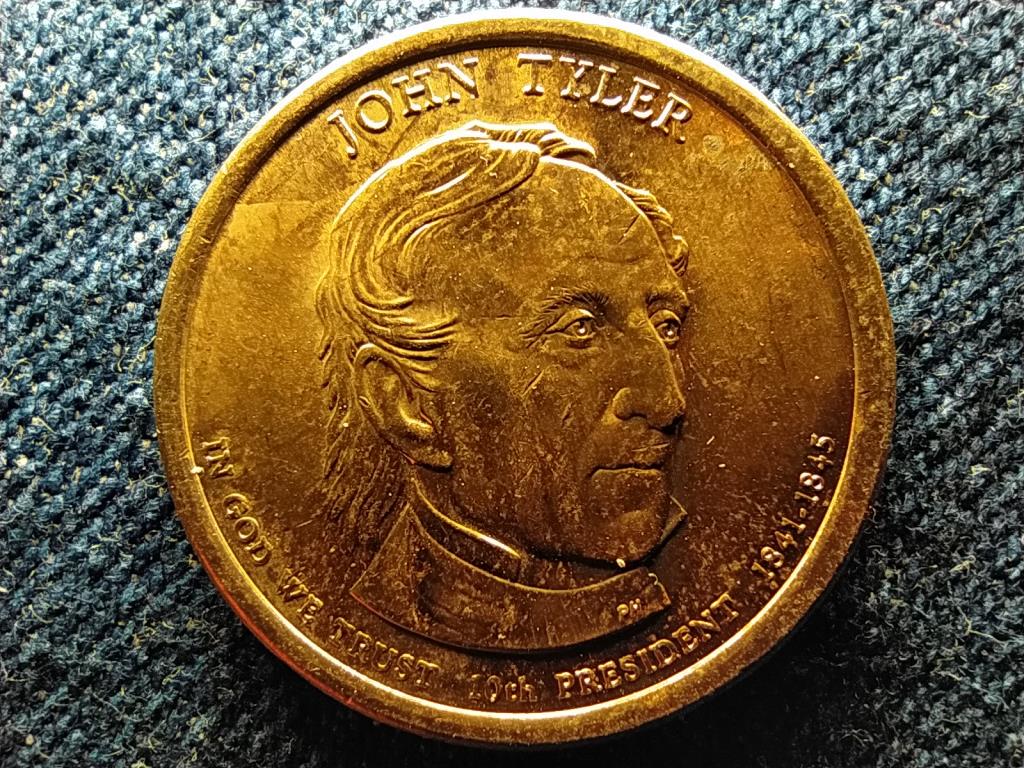 USA Elnöki dollár érme sorozat John Tyler 1 Dollár