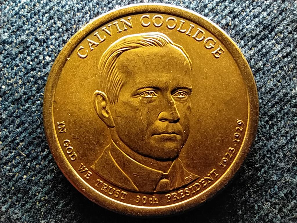 USA Elnöki dollár érme sorozat Calvin Coolidge 1 Dollár