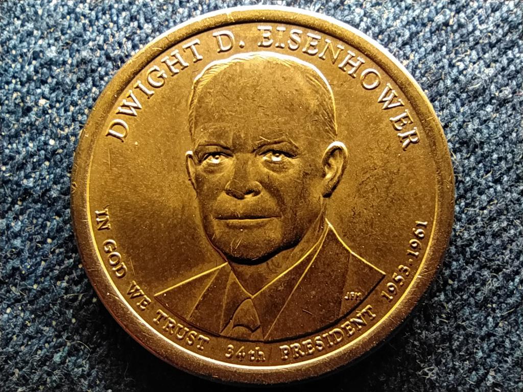 USA Elnöki dollár érme sorozat Dwight D. Eisenhower 1 Dollár