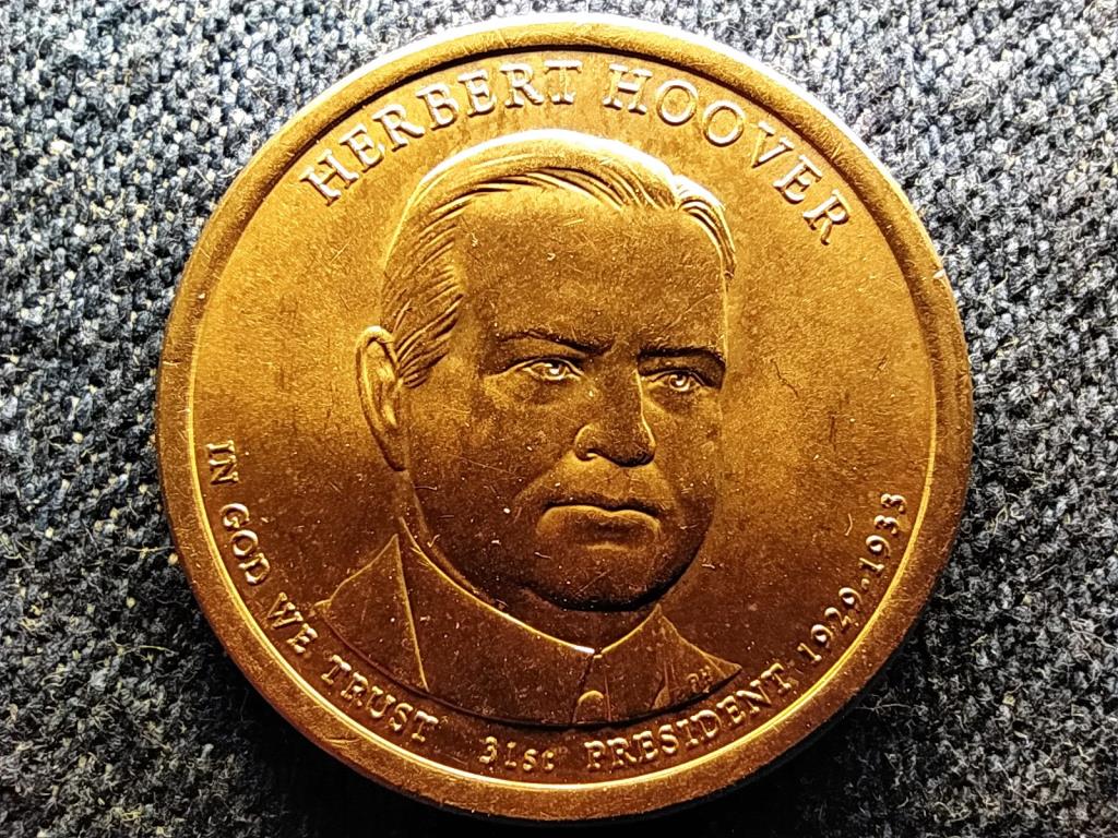 USA Elnöki dollár érme sorozat Herbert Hoover 1 Dollár