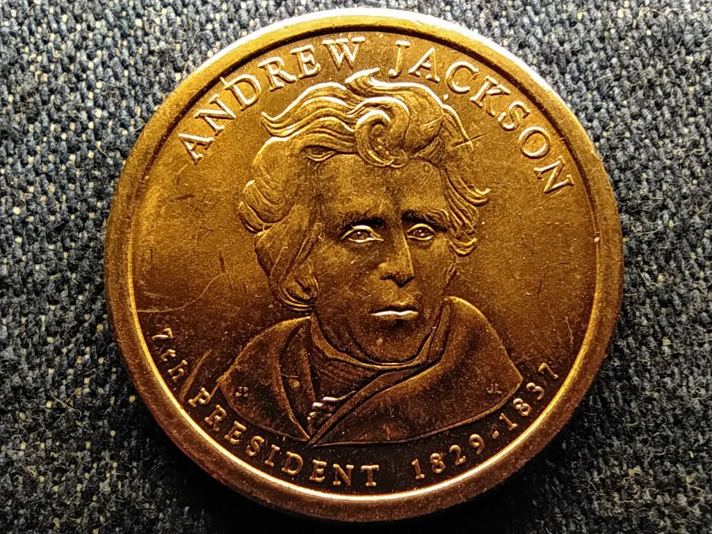 USA Elnöki dollár érme sorozat Andrew Jackson 1 Dollár