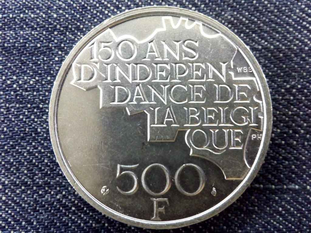 Belgium A függetlenség 150. évfordulója 500 Frank (francia felirat)