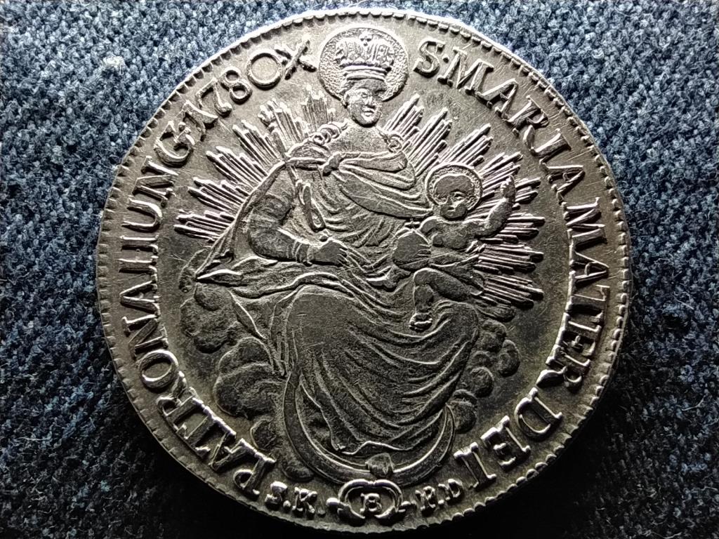 Mária Terézia (1740-1780) .833 ezüst 1/2 Tallér