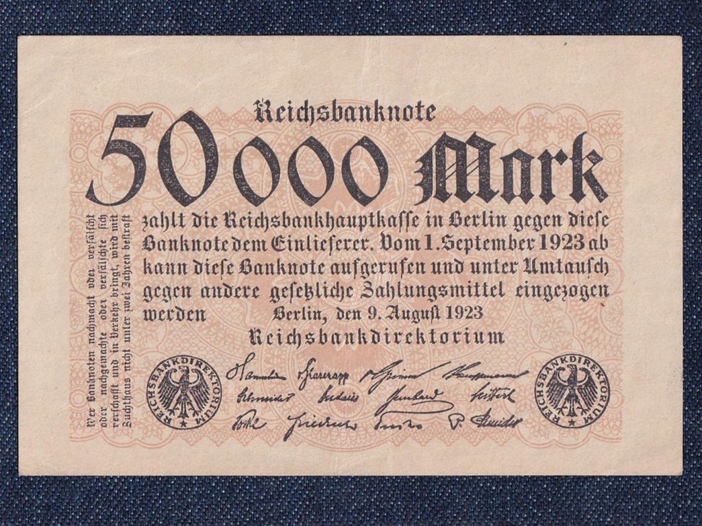 Németország Weimari Köztársaság (1919-1933) 50000 Márka bankjegy