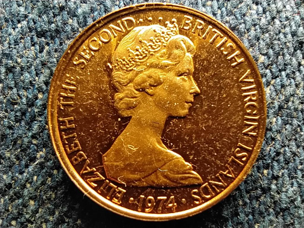 Brit Virgin-szigetek II. Erzsébet (1952-1963) 1 Cent