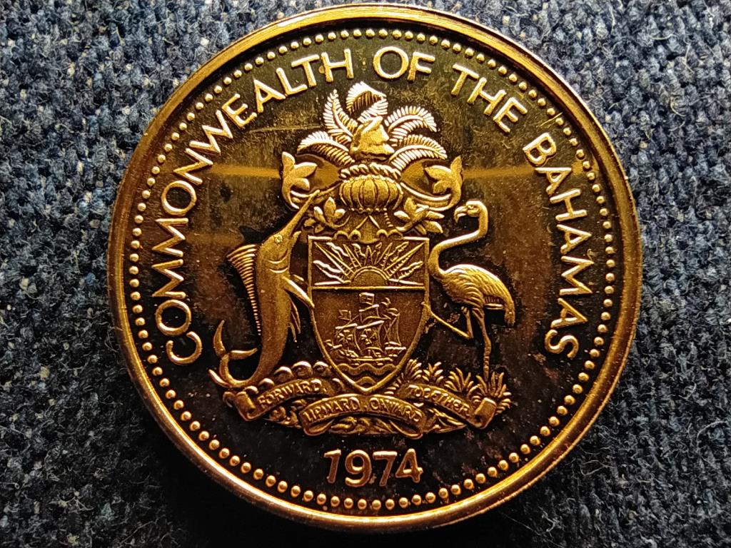 Bahama-szigetek II. Erzsébet (1952-2022) 1 Cent