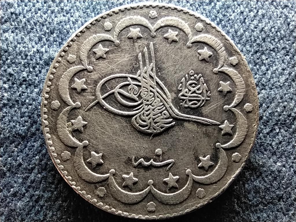 Oszmán Birodalom V. Mehmed (1909-1918) .830 ezüst 10 kurus