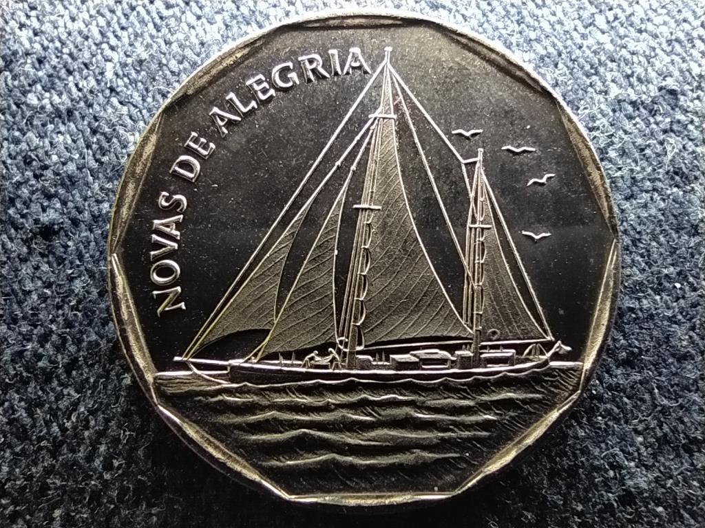 Zöld-foki Köztársaság Novas de Alegria vitorlás 20 escudo
