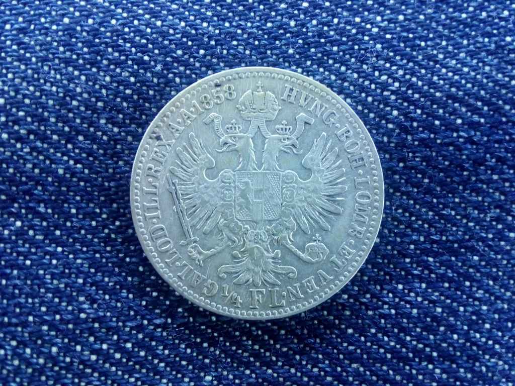 Ausztria Franz Joseph I. császár (1848-1916) .520 ezüst 1/4 Florin