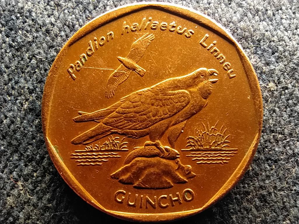 Zöld-foki Köztársaság Halászsas 5 escudo