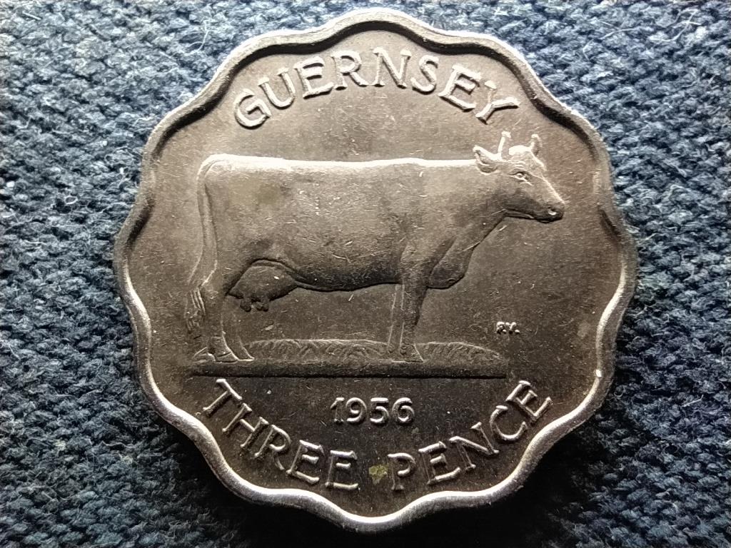 Guernsey II. Erzsébet 3 penny
