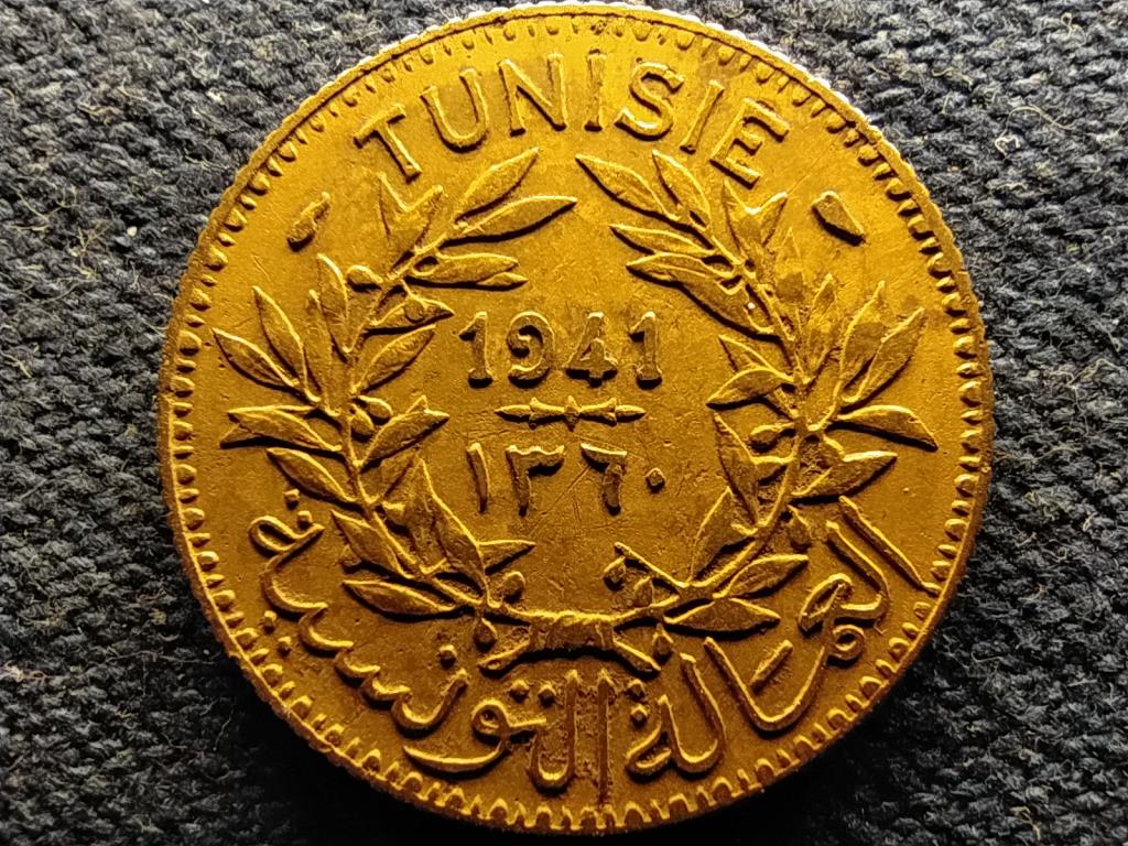 Tunézia Kereskedelmi Kamara pénzverése (1921-1945) 1 frank