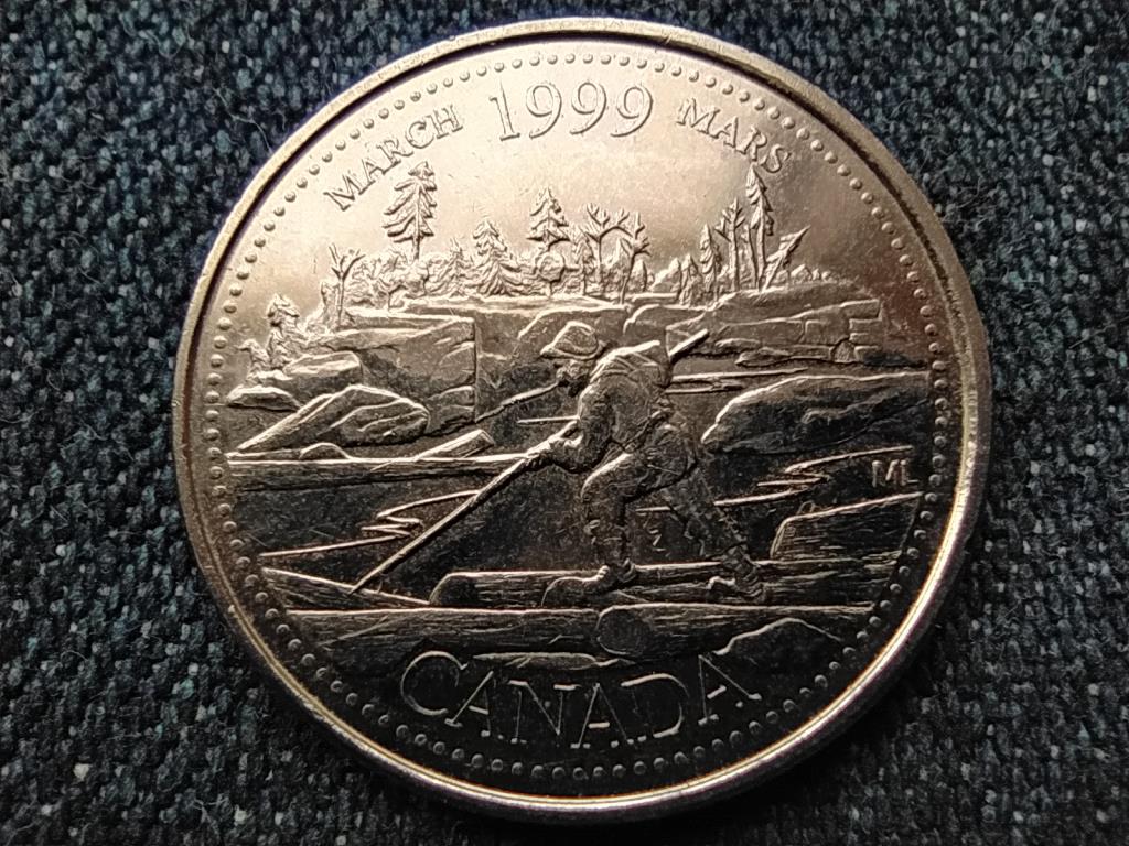 Kanada Kanada története a második évezredig Március 25 Cent