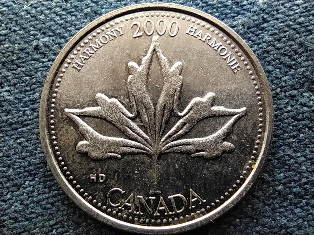 Kanada Belépés a harmadik évezredbe Harmónia 25 Cent