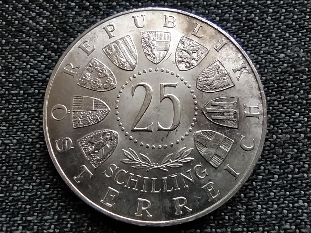 Ausztria 40 éves Burgenland .800 ezüst 25 Schilling