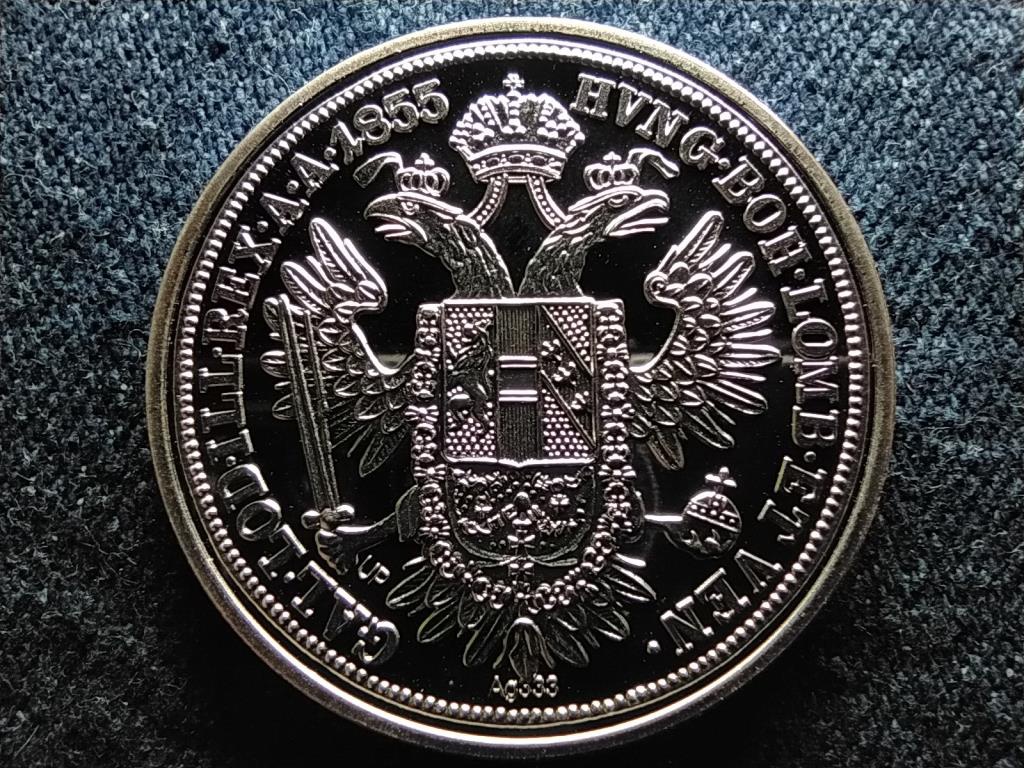 Történelmi féltallérok utánveretben Ferencz József féltallérja 1855 .333 ezüst