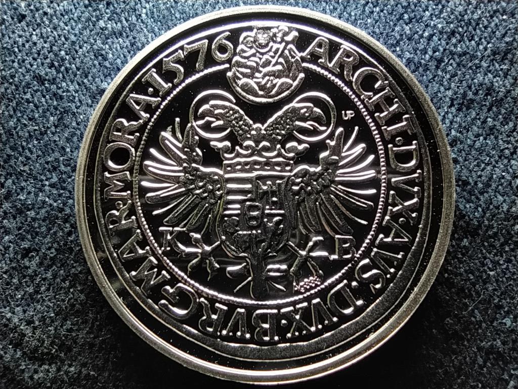 Történelmi féltallérok utánveretben I. Miksa féltallérja 1576 .333 ezüst