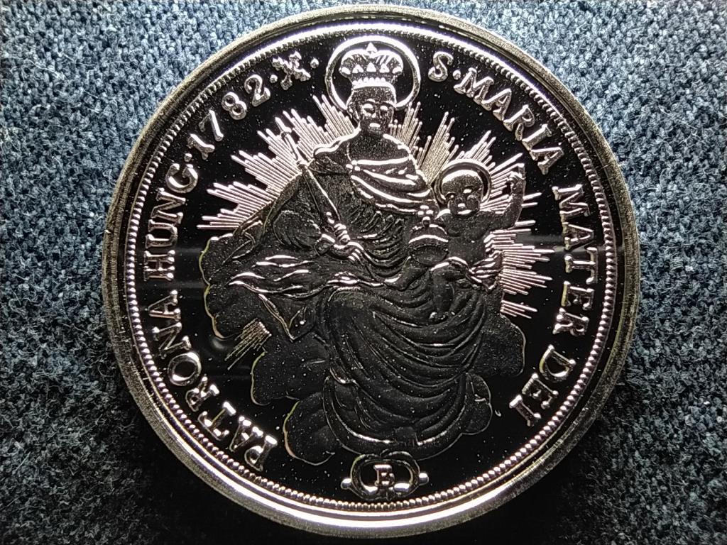 Történelmi féltallérok utánveretben II. József féltallérja 1782 .333 ezüst