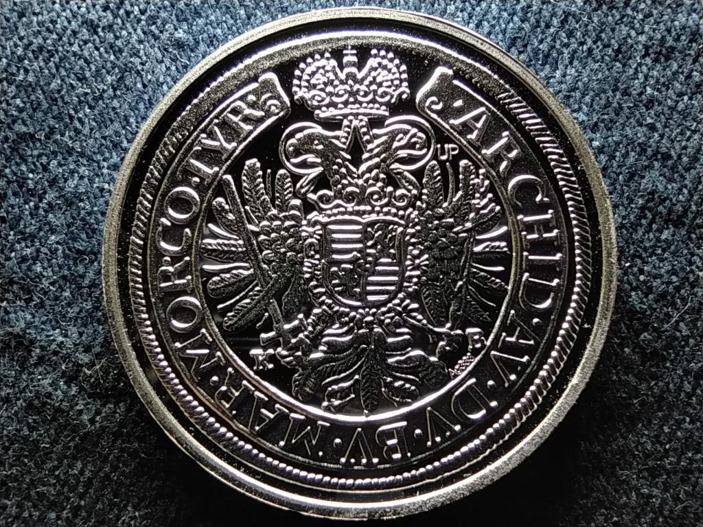 Történelmi féltallérok utánveretben I. Lipót féltallérja 1662 .333 ezüst