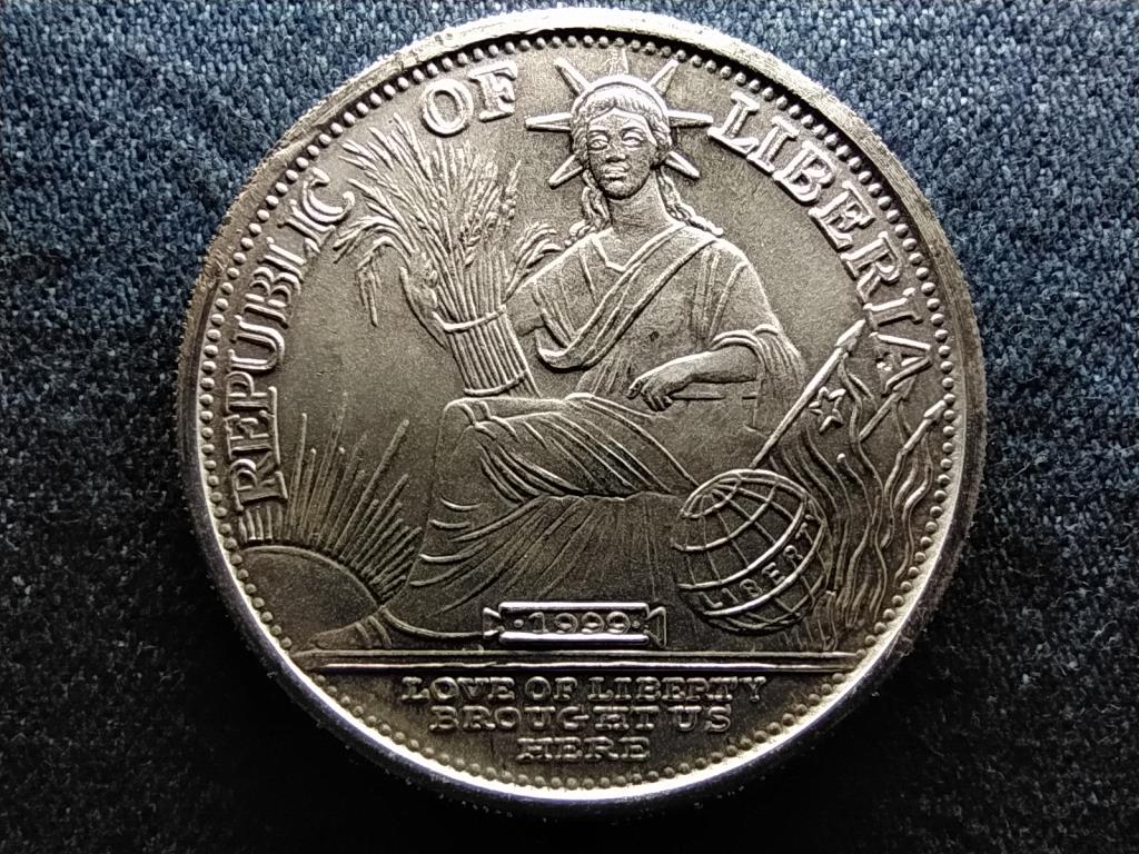 Libéria Millennium .999 ezüst 20 Dollár