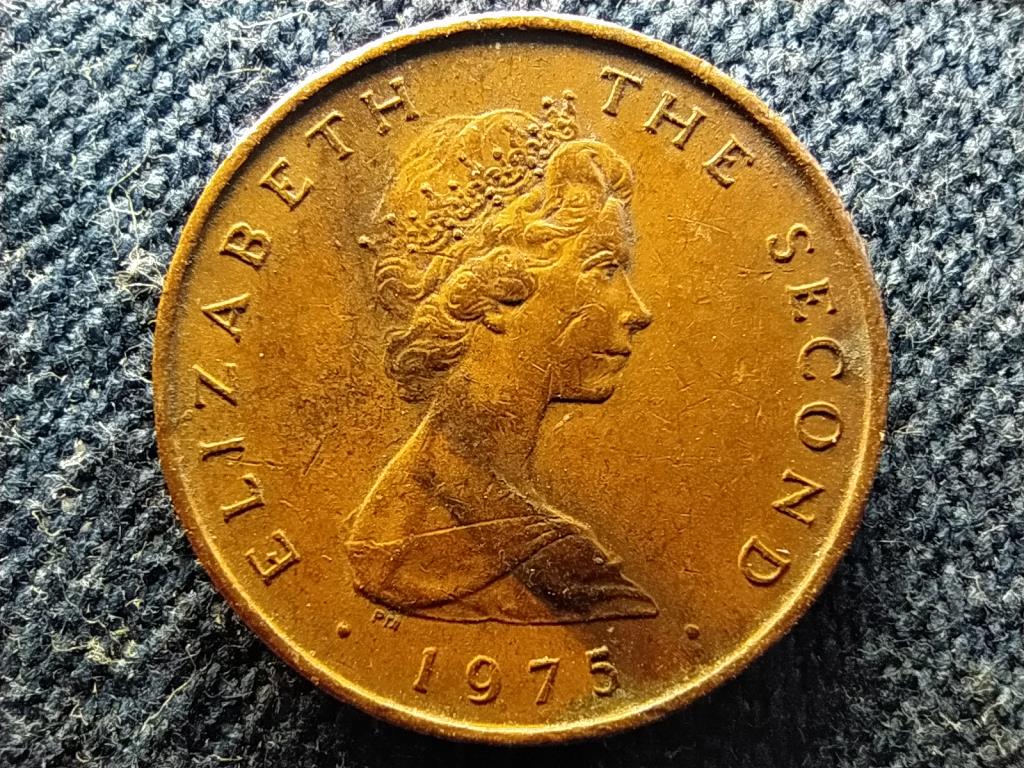 Man-sziget II. Erzsébet 1 Új penny