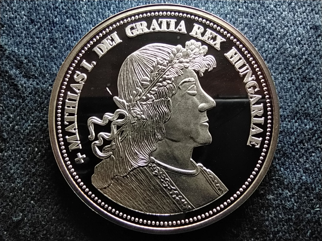 Királyi Koronák Utánveretben Mátyás 5 korona .999 ezüst