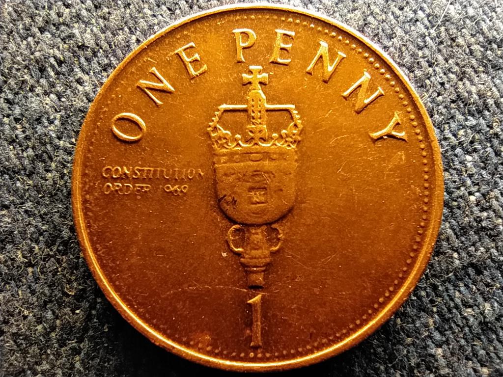 Gibraltár A képviselőház buzogánya 1 penny