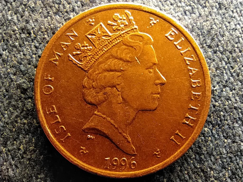 Man-sziget II. Erzsébet Rögbi 1 penny