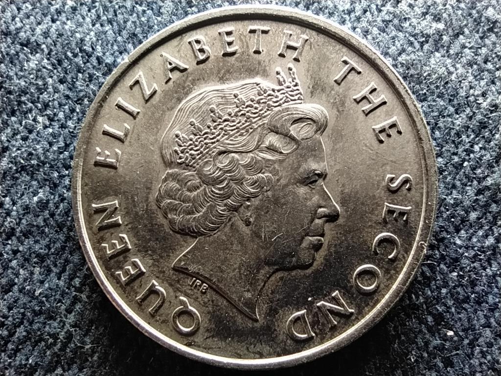 Kelet-karibi Államok Szervezete II. Erzsébet 25 cent