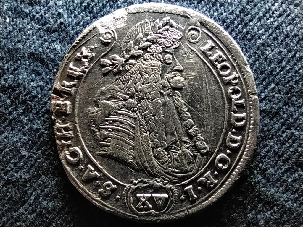 I. Lipót (1657-1705) ezüst 15 Krajcár