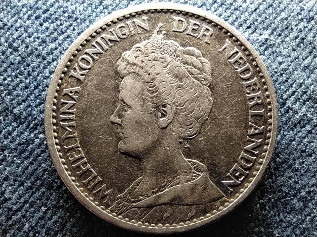 Hollandia I. Vilma (1890-1940, 1945-1948) .945 ezüst 1 Gulden