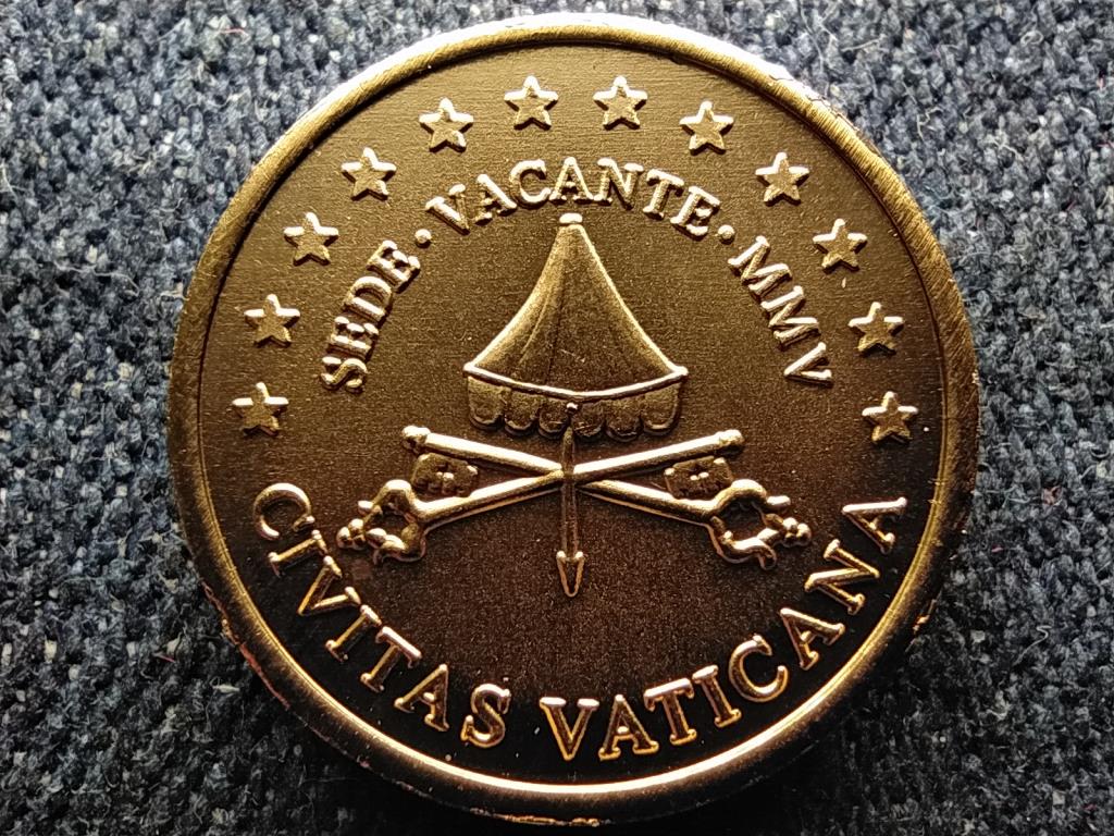Vatikán Fantázia veretek Sede vacante 10 euro cent