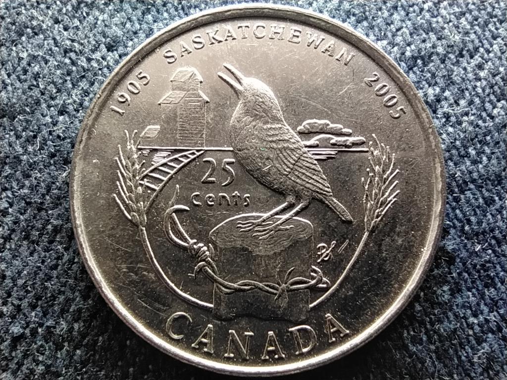 Kanada Saskatchewan 100. évfordulója 25 Cent